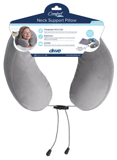 Drive Medical Comfort Touch Neck Support Pillow