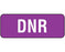 Shamrock Scientific Shamrock Pre-Printed Label Advisory Label DNR White 5/16 X 13/16 Inch - WAL-13