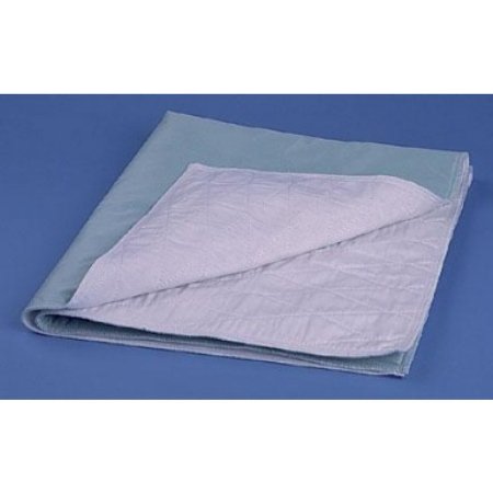 Lew Jan Textile Ibex Underpad with Tuckable Flaps 34 X 36 Inch Reusable Polyester / Rayon Moderate Absorbency - 12-3535W-1G
