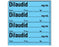 Shamrock Scientific Shamrock Pre-Printed Label Anesthesia Label DILAUDID _____ mg / mL / Date _____ Time _____ Int. _____ Blue 1/2 X 2 Inch - SA-2414-DTI-PK