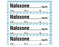 Shamrock - Drug Label Anesthesia Label NALOXONE _____ mg / mL / Date _____ Time _____ Int. _____ Blue / White 1/2 X 1 Inch - SA-251-DTI-PK