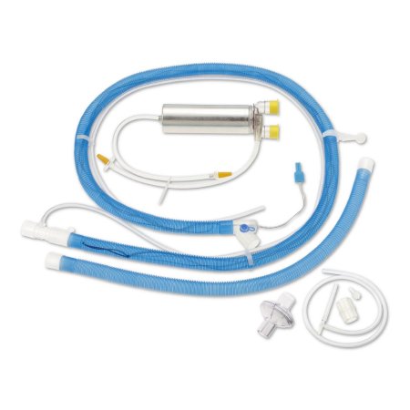 ConchaSmart - Ventilator Circuit Corrugated Tube 60 Inch Tube Single Limb Adult Without Bag Single Patient Use Heated Circuit - HUD87098KITF