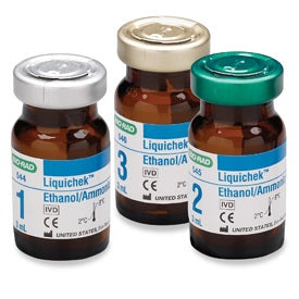 Bio-Rad Laboratories Liquichek Assayed Control Ethanol / Ammonia Level 3 3 X 3 mL - 545X