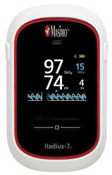 Radius-7 - Pulse Co-Oximeter Battery Operated Audible and Visual Alarm - 9664