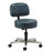Premier Series - Exam Stool Upholstered Back Spin Lift Height Adjustment 5 Casters Wedgewood - 2150-21-3WW