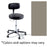 Midmark Corporation Stool Exam Ritter Classic Series Shadow Gray Casters Backrest 5 Leg Ea - 277-001-232