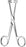 Sklar - Blade Removal Forceps Collins 5-1/2 Inch Length OR Grade Stainless Steel NonSterile Ratchet Lock Finger Ring Handle Straight Serrated Fenestrated Oval Tips - 06-3091