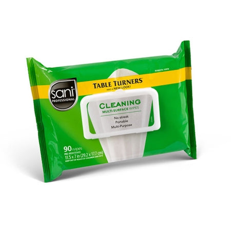 Professional Disposables Sani Professional Surface Disinfectant Cleaner Premoistened Wipe 90 Count Soft Pack Disposable Scented - A580FW