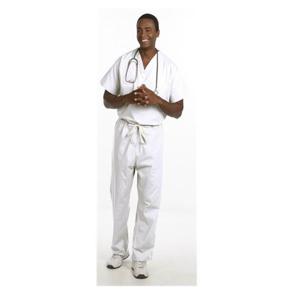 Fashion Seal Scrub Pant Unisex Medium White Ea - 811-M