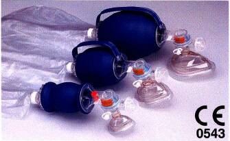 Allied Healthcare Resuscitator Bag Infant Resuscitator Nasal / Oral Mask - L670-200