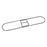 Boardwalk - Dust Mop Frame 5 X 18 Inch Clip Connection Zinc Plated - BWK1418
