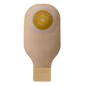 Premier - Ostomy Pouch One-Piece System 12 Inch Length 1-3/8 Inch Stoma Drainable Convex, Pre-Cut - 8295