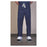 Fashion Seal Scrub Pant Unisex Large Navy Ea - 820-L