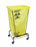 R & B Wire Products - Hamper Stand Rolling Square Opening Manual Without Lid - 699