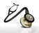 3M Littmann Cardiology IV Cardiology Stethoscope Black 1-Tube 22 Inch Tube Double Sided Chestpiece - 6151