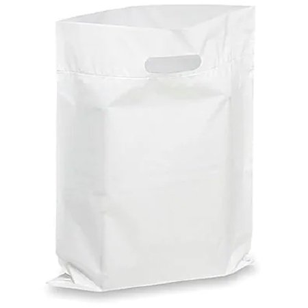 Uline - Open Ended Handle Bag 12 X 15 Inch 1.5 mil - S-7632W