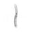 Miltex-Integra Dilator Uterine Hegar Meister-Hand 7-1/2" 3-4Mm Reusable Stainless Steel Ea - MH30-555-34