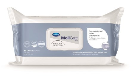 Hartmann MoliCare Personal Wipe Soft Pack Aloe / Lanolin Scented 50 Count - 225600
