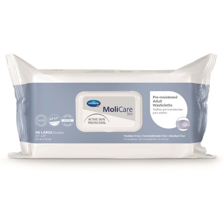MoliCare Skin - Personal Wipe Soft Pack Aloe / Lanolin Scented 50 Count - 225600
