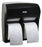 K-C PROFESSIONAL MOD - Toilet Tissue Dispenser Black Smoke Plastic Manual Pull 4 Standard Rolls Wall Mount - 44518