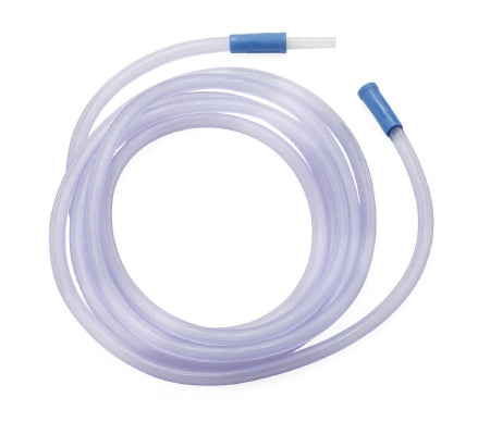 Medline - Suction Connector Tubing 6 Foot Length 0.281 Inch I.D. Universal Female Connector Clear Smooth OT Surface PVC - OR76A