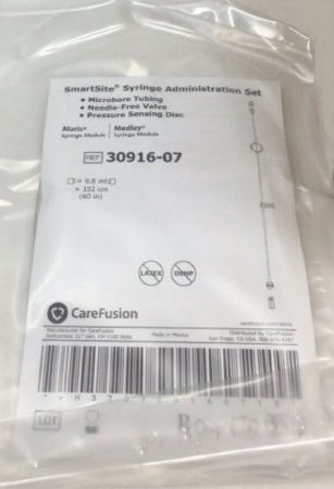 Alaris - IV Pump Set 60 Inch Tubing 1 Port - 30916-07