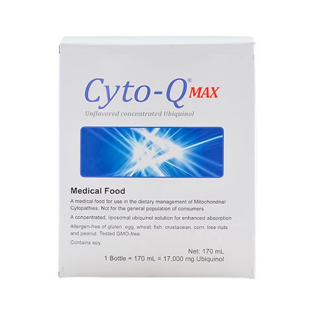 Cyto-QMAX - Mitochondrial Cytopathies Oral Supplement / Tube Feeding Formula Unflavored 5.7 oz. Bottle Ready to Use - 1204