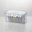 Peel N Go - Label Dispenser 4-1/8 X 5-3/10 X 9-3/16 Inch Desktop Manual Pull Clear Plastic 10 Roll Dispenser For use with Medication Labels - 18894