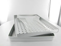 Pro-Tec - Instrument Tray Micro Metal 1-1/2 X 7 X 11 Inch - 184453
