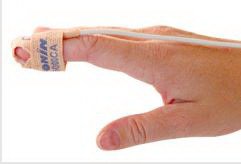Nonin Medical SpO2 Sensor 1 Meter Cable, Cloth Index / Middle / Ring Finger - 7426-001