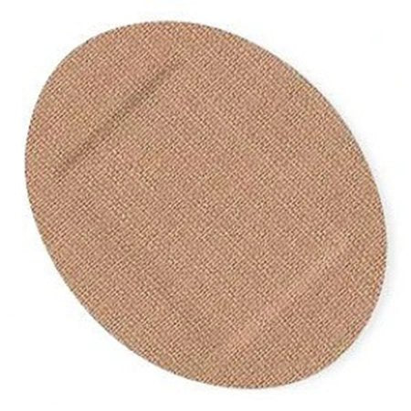 Curity - Adhesive Strip 1 X 1-1/4 Inch Fabric Oval Tan Sterile - 44109