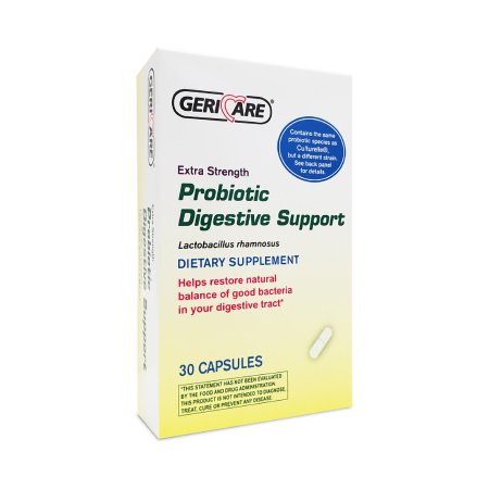 Geri-Care - Probiotic Dietary Supplement 30 per Box Capsule - 868-03-GCP
