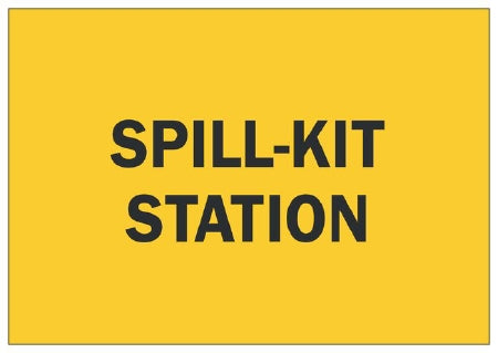 Brady - Wall Sign Alert Spill-Kit Station - 19-110-959