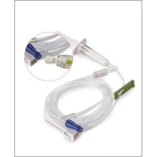ICU - Primary IV Administration Set 10 Drops / mL Drip Rate 88 Inch Tubing - B9900-444