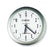 Traceable - Radio Atomic Clock 2 X 12 Inch 12/24 hours Analog Display Battery Powered - 94460-20