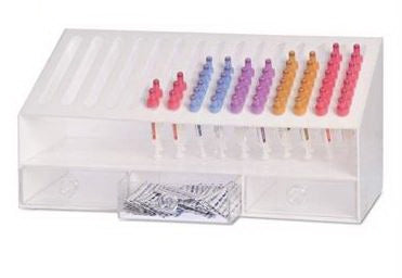MarketLab - Channel Tube Dispenser White Plastic Manual 13mm / 16mm Counter - 5562