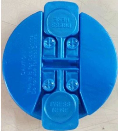 Whirley Industries Lid Blue - 22681-50P3