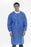 Valumax International ValuMax Extra-Safe Lab Coat Royal Blue Large Long Sleeves Knee Length - 3660RYL