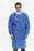 Valumax International Lab Coat Valumax Extra-Safe Royal Blue Large Knee Length Limited Reuse - 3660RYL