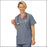 Fashion Seal Uniforms Fashionpoplin Scrub Shirt Medium 3 Pockets Set-In Sleeve Unisex - 11217-