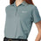 Fashion Seal Uniforms - Polo Shirt Large Pewter Short Sleeve Female - 11302-L