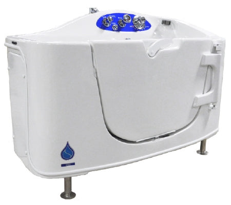 Drive Medical Side Entry Whirlpool Tub Colorado Spring White Fiberglass - DB-COLORADO-1100