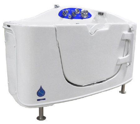 Colorado Spring - Side Entry Whirlpool Tub White Fiberglass - DB-COLORADO-1100