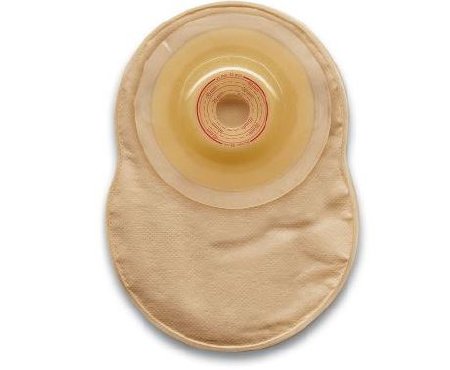 Convatec Esteem + Flex Ostomy Pouch One-Piece System 8 Inch Length 13/16 to 1-3/8 Inch Stoma Closed End Convex V2, Trim to Fit - 421613