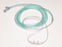 Salter Labs Salter-Style ETCO2 Nasal Sampling Cannula with O2 ETCO2 Sampling / O2 Adult Curved Prong / Non-flared Tip - 4002-7-7-25