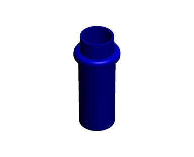 Drucker Tube Holder 75 mm, Blue, 12-Place, Printed For 853VES Centrifuge - 7713043