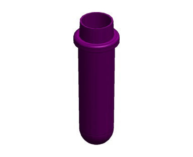 Drucker Tube Holder 100 mm, Purple, 12-Place For 842VES and 853VES Centrifuge - 7713040