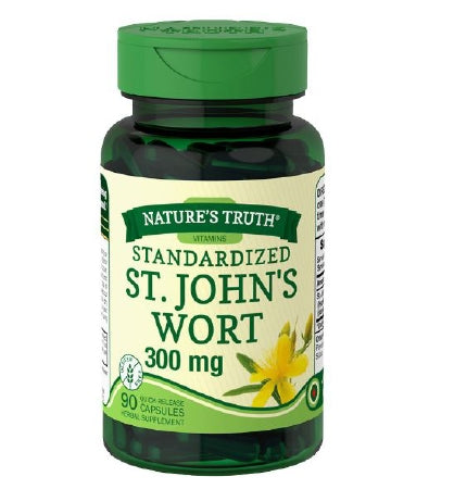 Piping Rock Health Products Nature's Truth Dietary Supplement St. John's Wort Extract 300 mg Strength Capsule 90 per Bottle - 84009310141