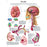 Fabrication Enterprises Anatomical Chart Stroke 20 X 27 Inch Laminated - 12-4629L