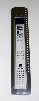 Lombart Instruments - Visual Acuity Slide For Slite Lamp - CP1RE11180